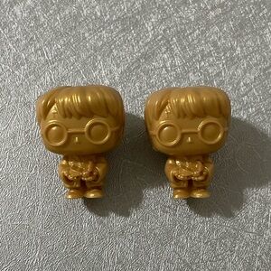 Golder Harry Potter Funk Pop Kinder Toy.